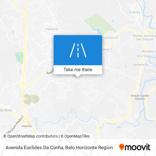 Mapa Avenida Euclides Da Cunha