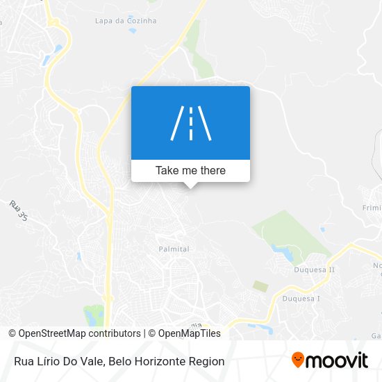 Rua Lírio Do Vale map
