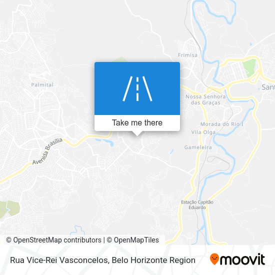 Rua Vice-Rei Vasconcelos map