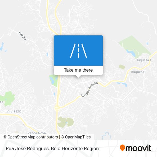Rua José Rodrigues map