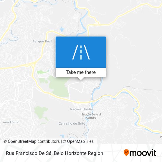 Rua Francisco De Sá map