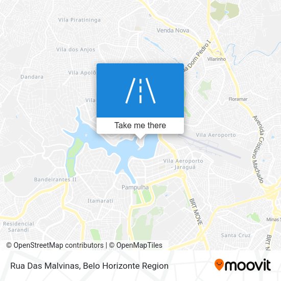 Rua Das Malvinas map