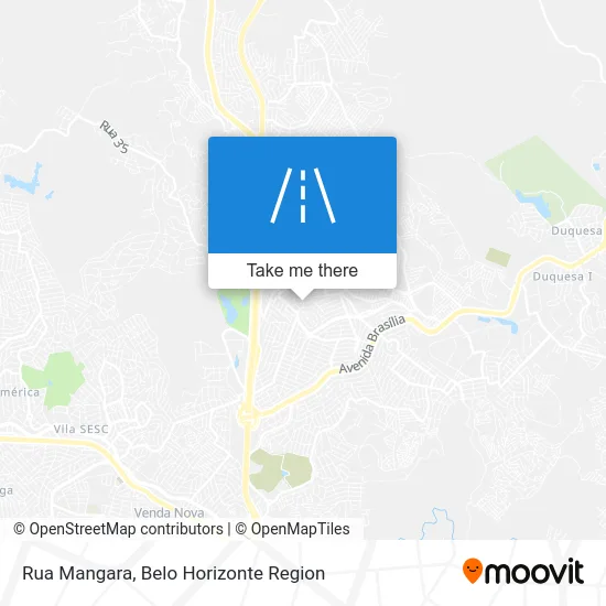 Rua Mangara map