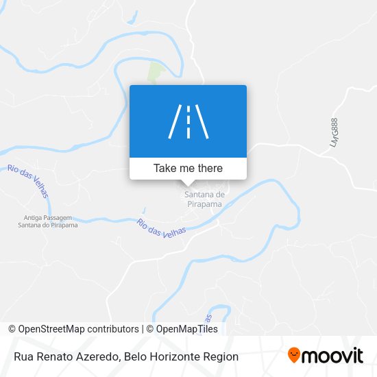 Rua Renato Azeredo map