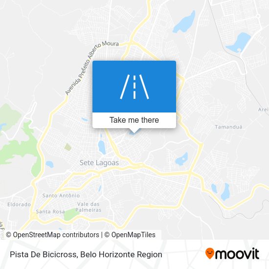 Pista De Bicicross map