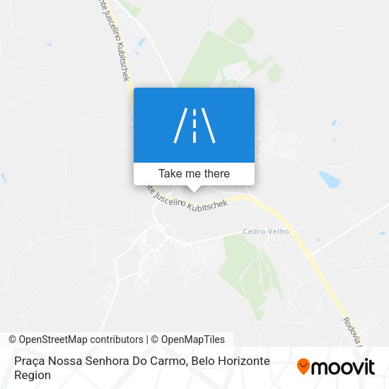 Praça Nossa Senhora Do Carmo map