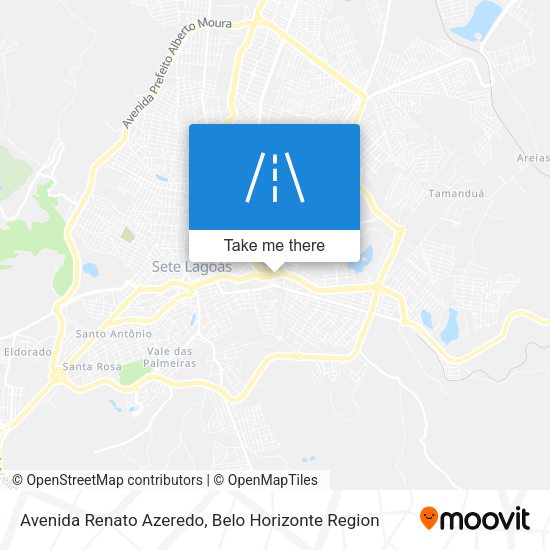 Avenida Renato Azeredo map