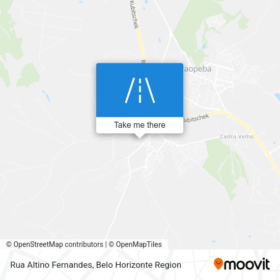 Rua Altino Fernandes map