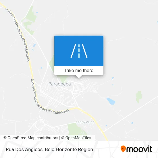 Rua Dos Angicos map