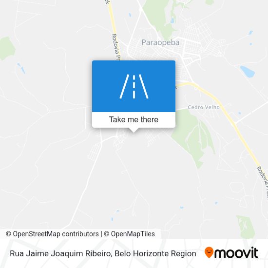 Rua Jaime Joaquim Ribeiro map