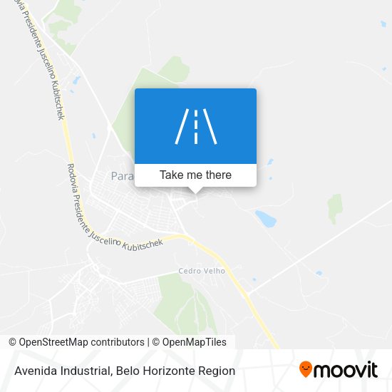Avenida Industrial map