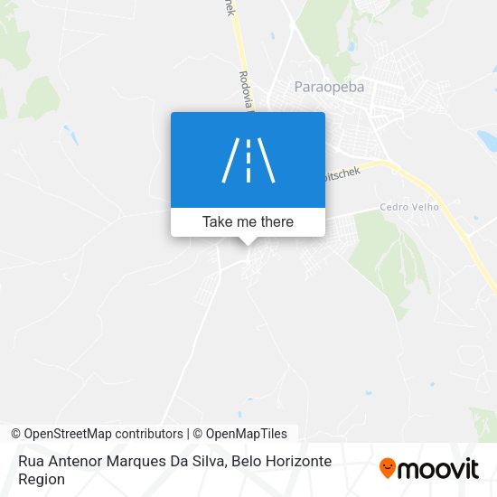 Rua Antenor Marques Da Silva map
