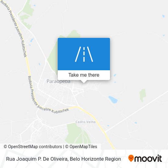 Rua Joaquim P. De Oliveira map