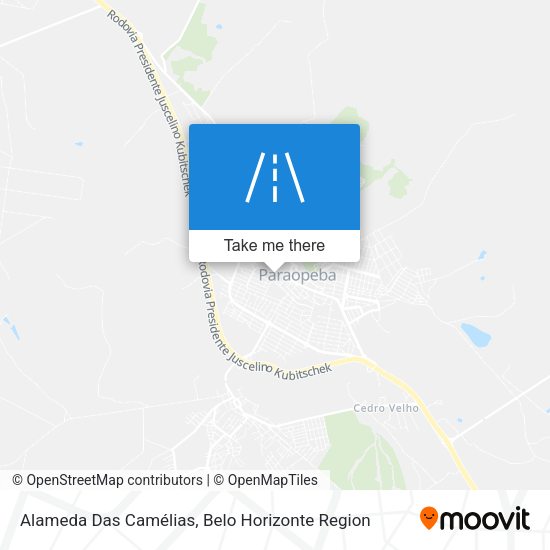 Alameda Das Camélias map