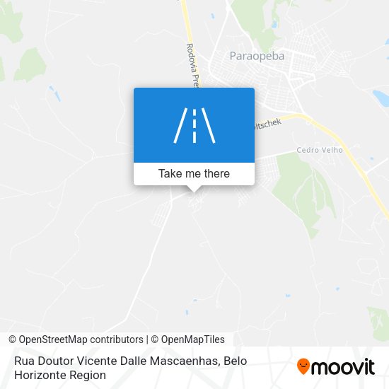Rua Doutor Vicente Dalle Mascaenhas map