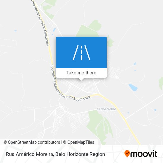 Rua Américo Moreira map