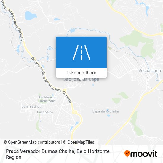 Praça Vereador Dumas Chalita map