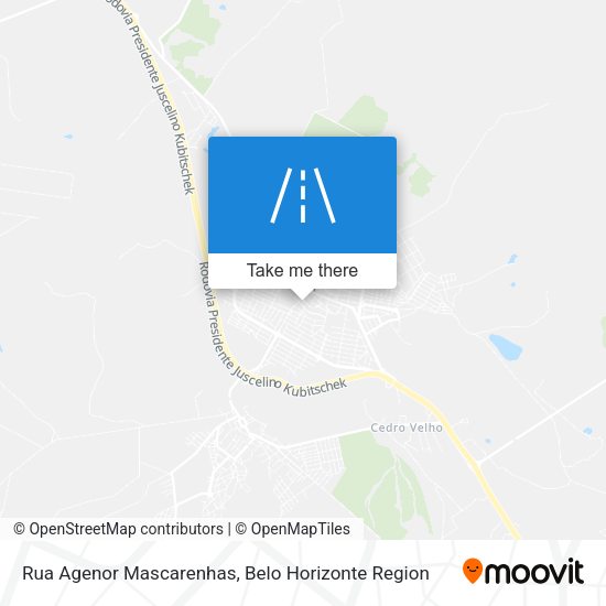 Rua Agenor Mascarenhas map
