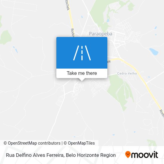 Rua Delfino Alves Ferreira map