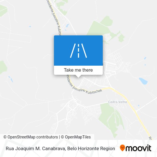 Rua Joaquim M. Canabrava map
