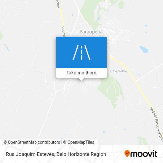 Rua Joaquim Esteves map