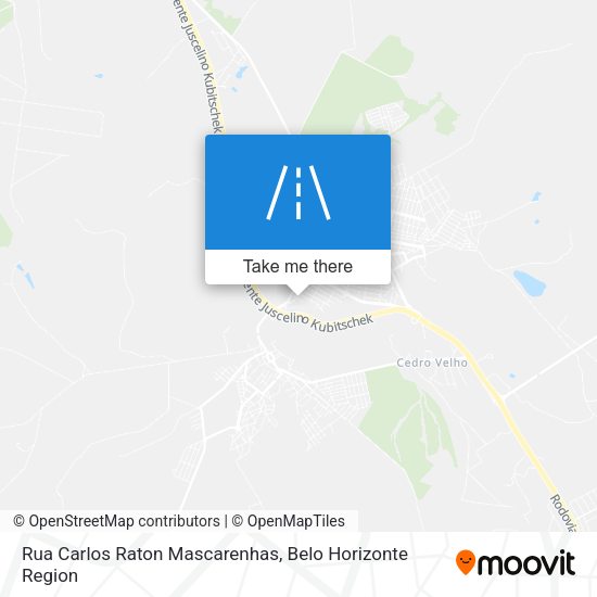 Rua Carlos Raton Mascarenhas map