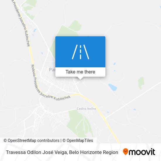Travessa Odilon José Veiga map