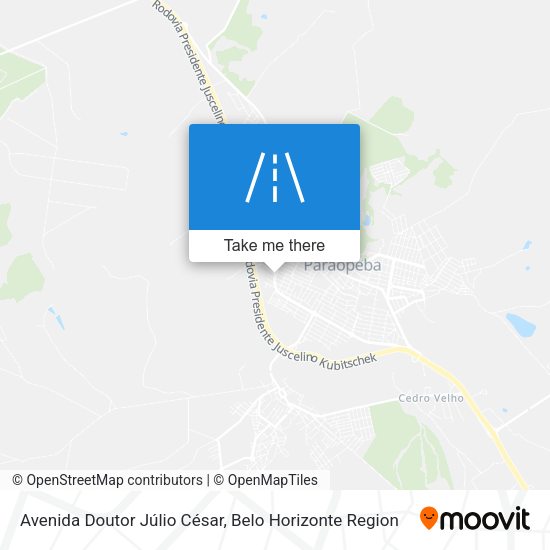 Avenida Doutor Júlio César map