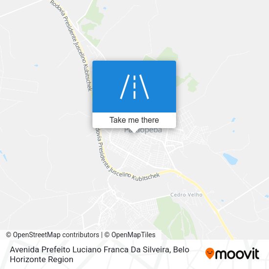 Avenida Prefeito Luciano Franca Da Silveira map