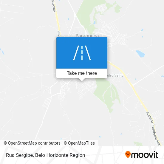 Rua Sergipe map