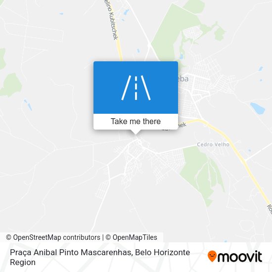 Praça Anibal Pinto Mascarenhas map