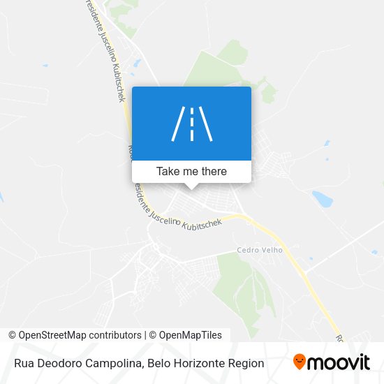 Rua Deodoro Campolina map