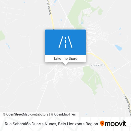 Rua Sebastião Duarte Nunes map