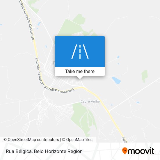 Rua Bélgica map