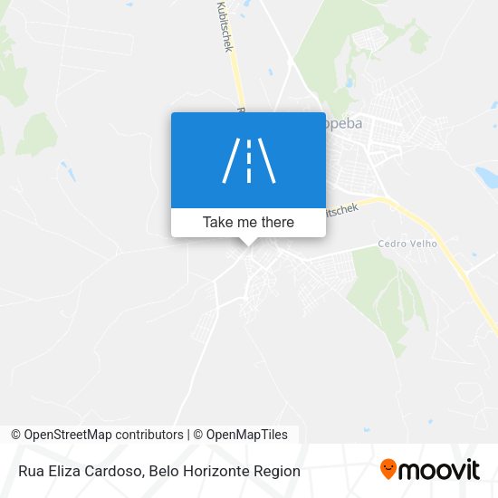 Rua Eliza Cardoso map
