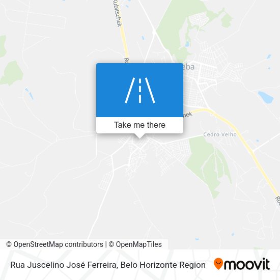 Rua Juscelino José Ferreira map