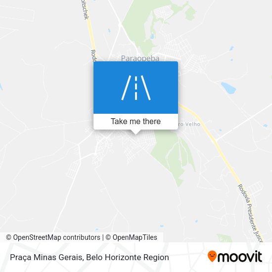 Praça Minas Gerais map