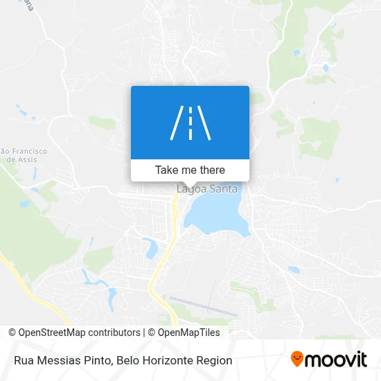 Rua Messias Pinto map