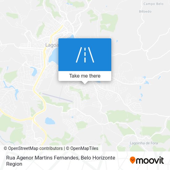 Rua Agenor Martins Fernandes map