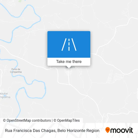 Rua Francisca Das Chagas map