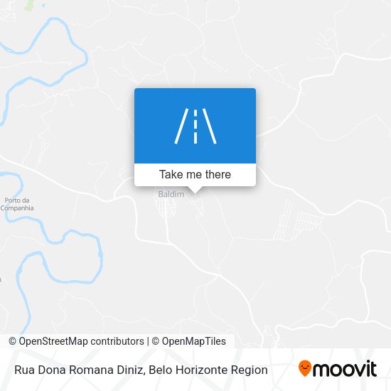 Rua Dona Romana Diniz map