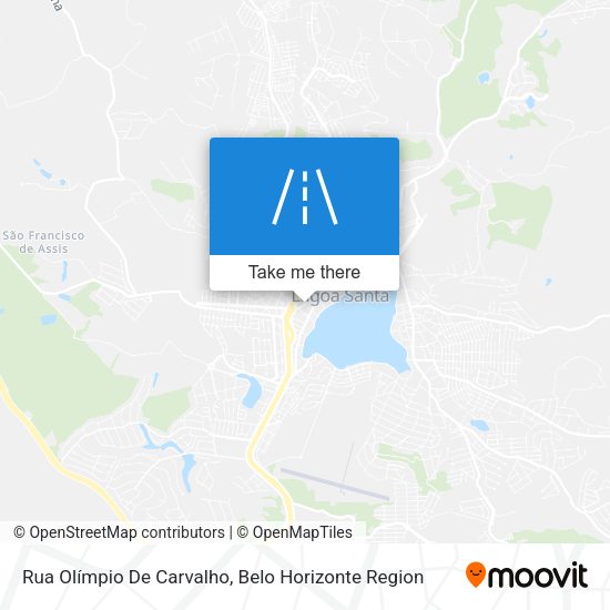 Rua Olímpio De Carvalho map