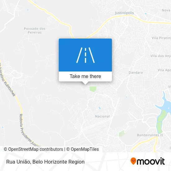 Rua União map