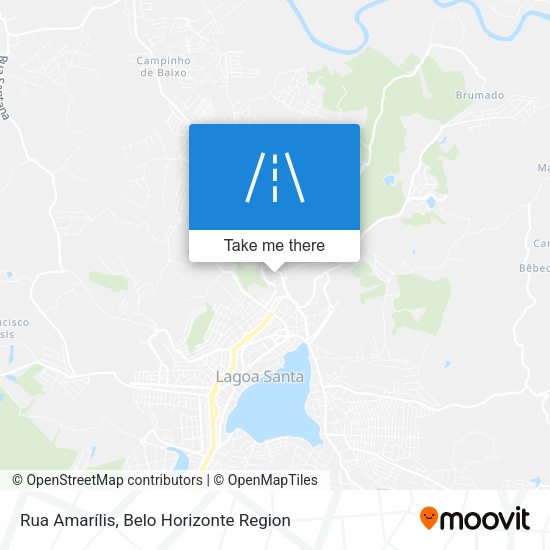 Rua Amarílis map