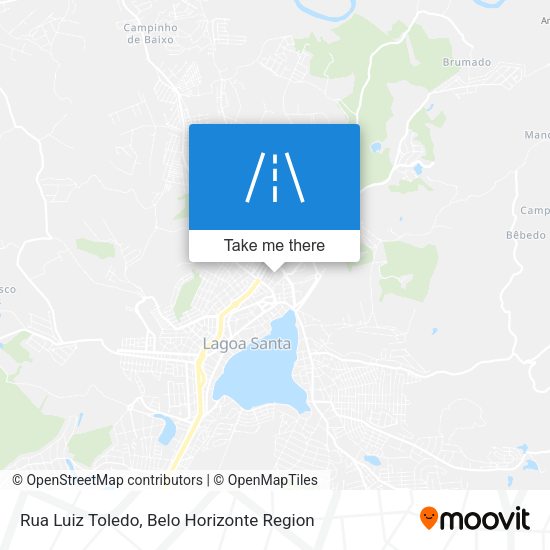 Rua Luiz Toledo map