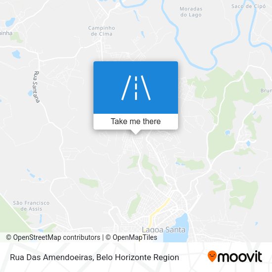 Rua Das Amendoeiras map