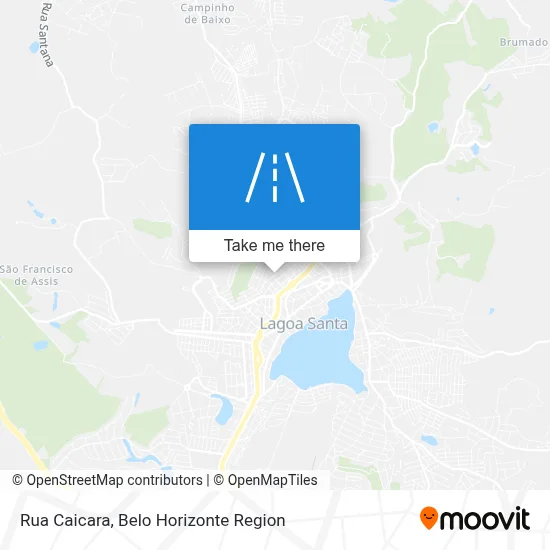 Rua Caicara map