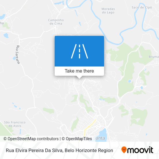 Rua Elvira Pereira Da Silva map