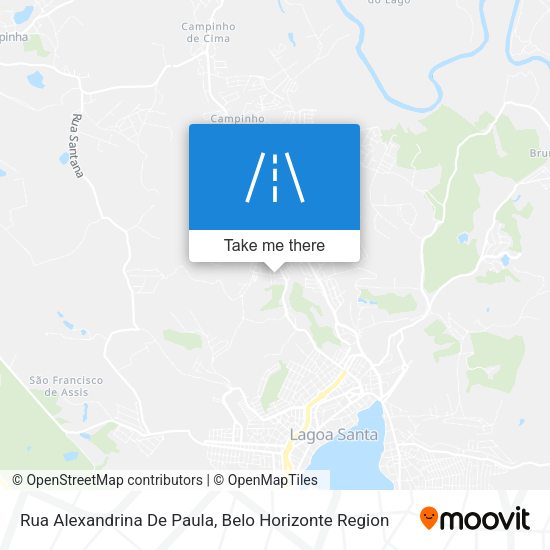 Rua Alexandrina De Paula map