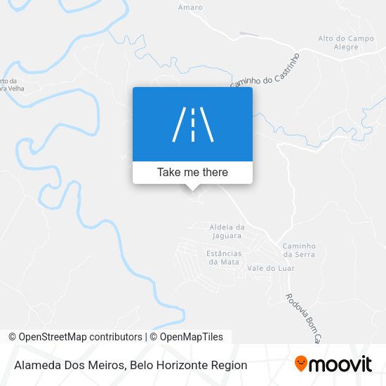 Alameda Dos Meiros map